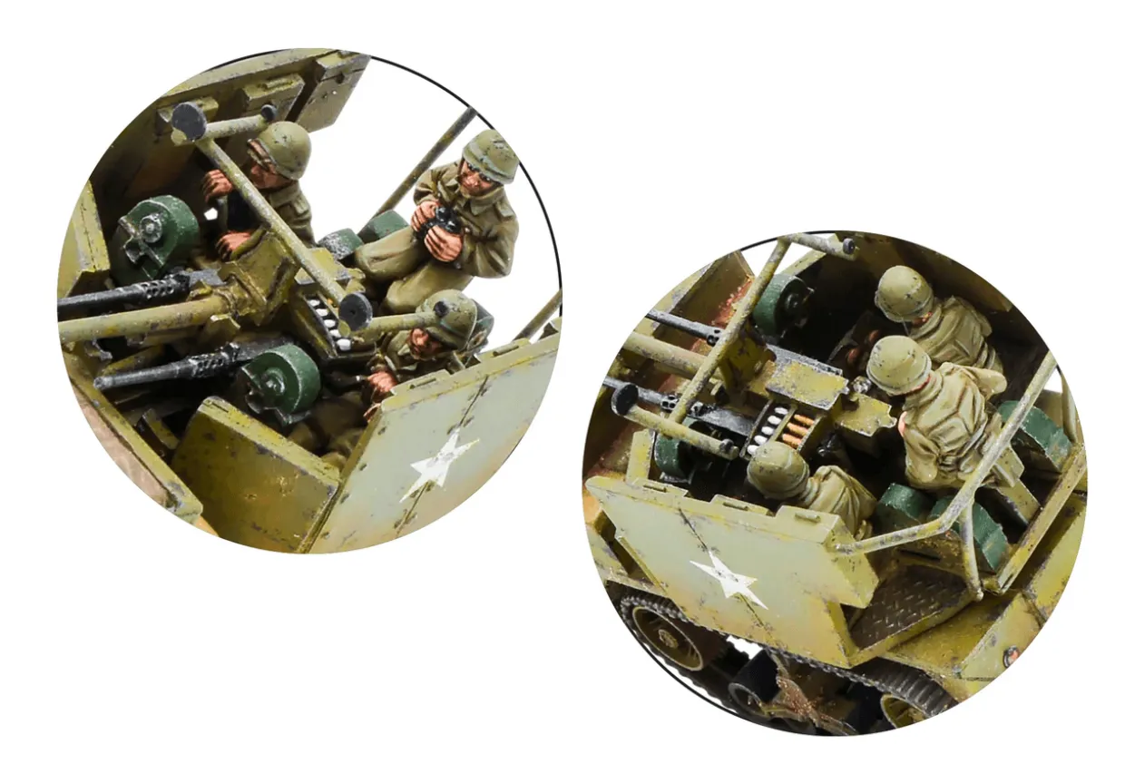 Warlord Games 28mm Bolt Action - US Forces - M15 Multiple Gun Motor Carriage