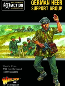 Warlord Games 28mm Bolt Action - German Forces - Heer Support Group