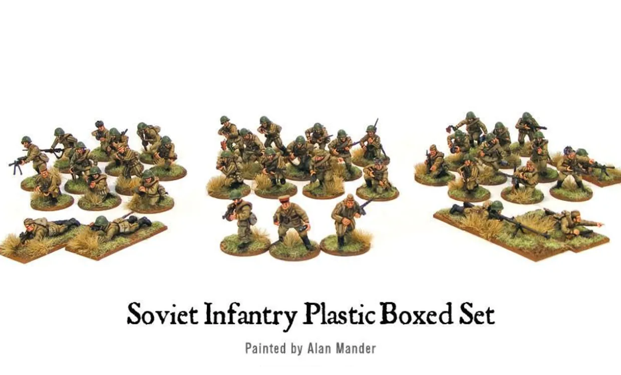 Warlord Games 28mm Bolt Action - Soviet Forces - Red Army Infantry