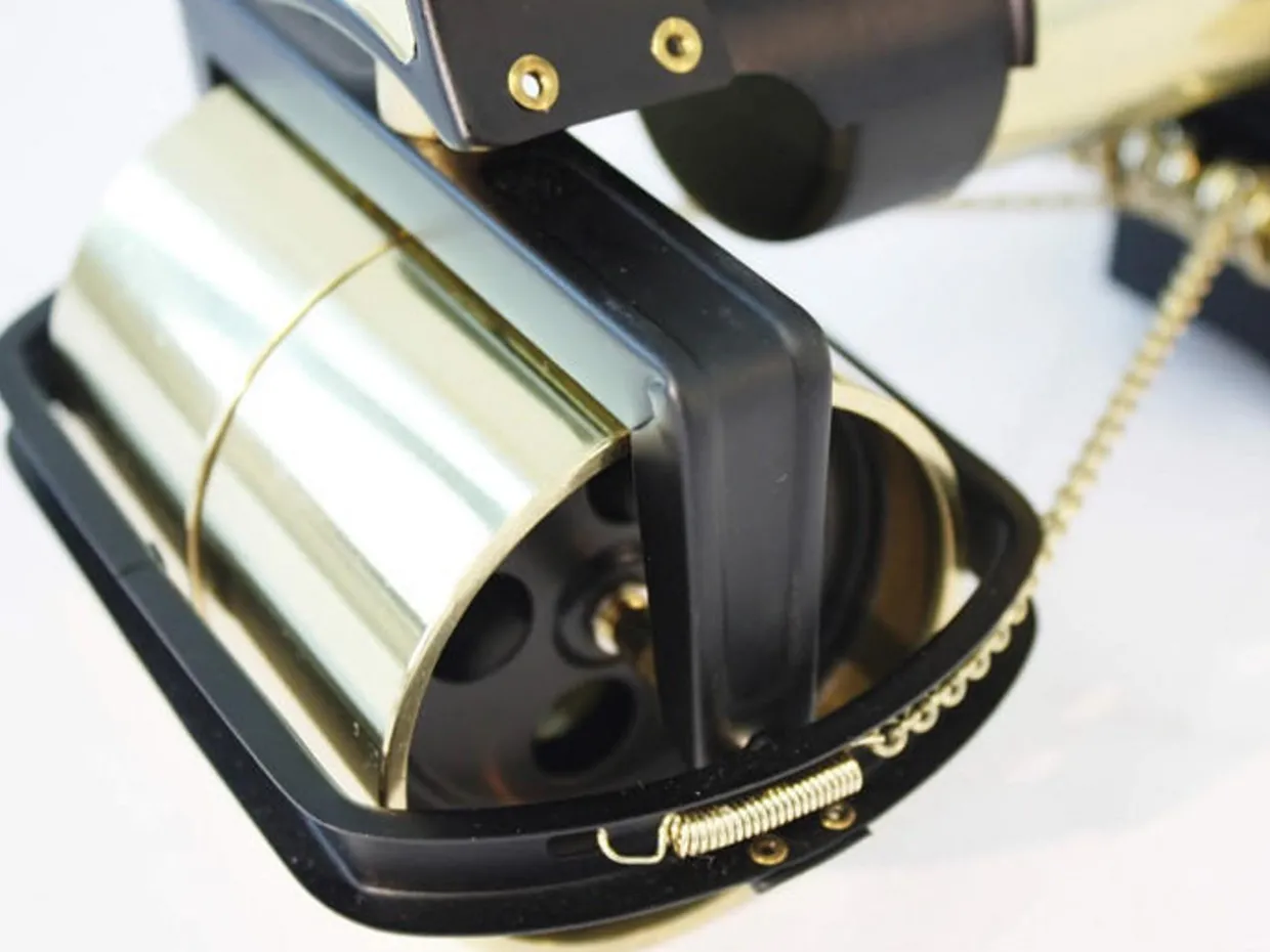 Wilesco D366 Live Steam Roller Black & Brass