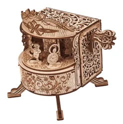 Wood Trick Fairy Theatre Music Box 3D Wooden Model Kit