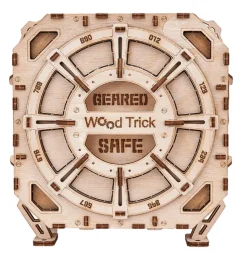 Wood Trick Geared Safe 3D Wooden Model Kit