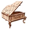 Wood Trick Grand Piano Music Box 3D Wooden Model Kit