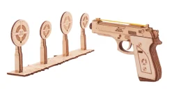 Wood Trick Gun M1 3D Wooden Model Kit