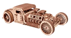 Wood Trick Hot Rod 3D Wooden Model Kit