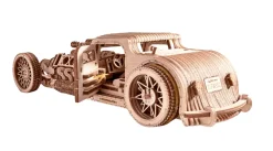 Wood Trick Hot Rod 3D Wooden Model Kit