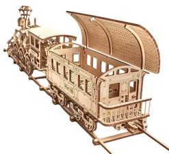 Wood Trick Locomotive R17 3D Wooden Model Kit