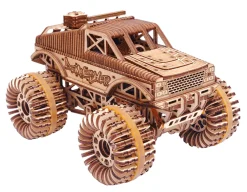 Wood Trick Monster Truck 3D Wooden Model Kit
