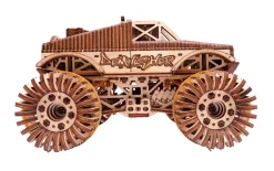 Wood Trick Monster Truck 3D Wooden Model Kit