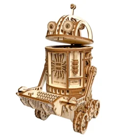 Wood Trick Space Junk Robot 3D Wooden Model Kit