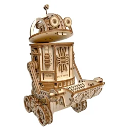 Wood Trick Space Junk Robot 3D Wooden Model Kit