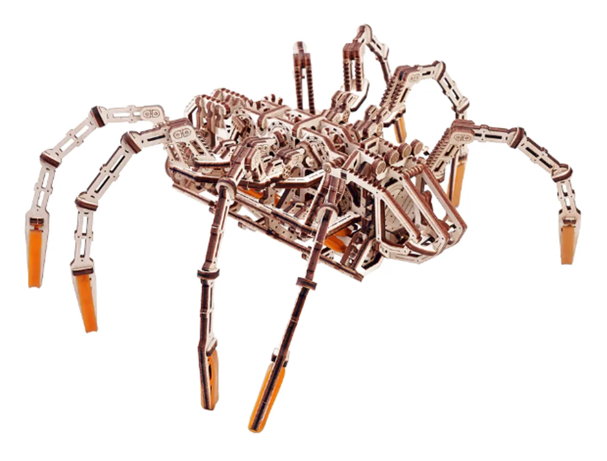 Wood Trick Space Spider 3D Wooden Model Kit