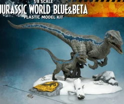 X-Plus 1/8 Jurassic Park Blue and Beta Velociraptors