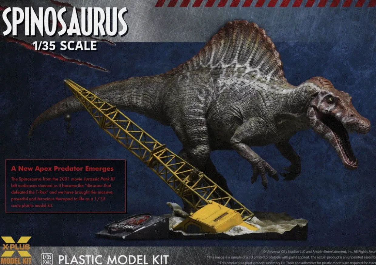 X-Plus 1/35 Jurassic Park Spinosaurus