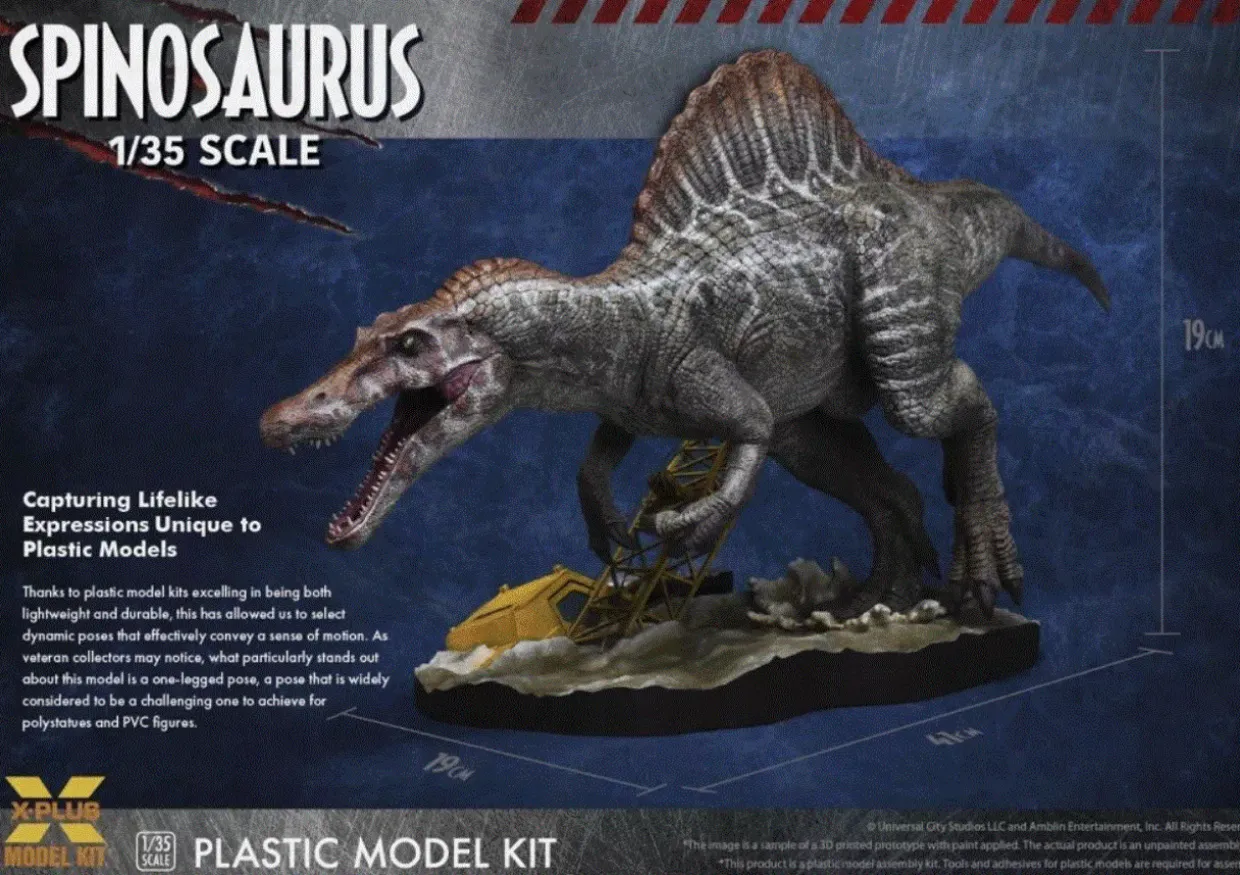 X-Plus 1/35 Jurassic Park Spinosaurus