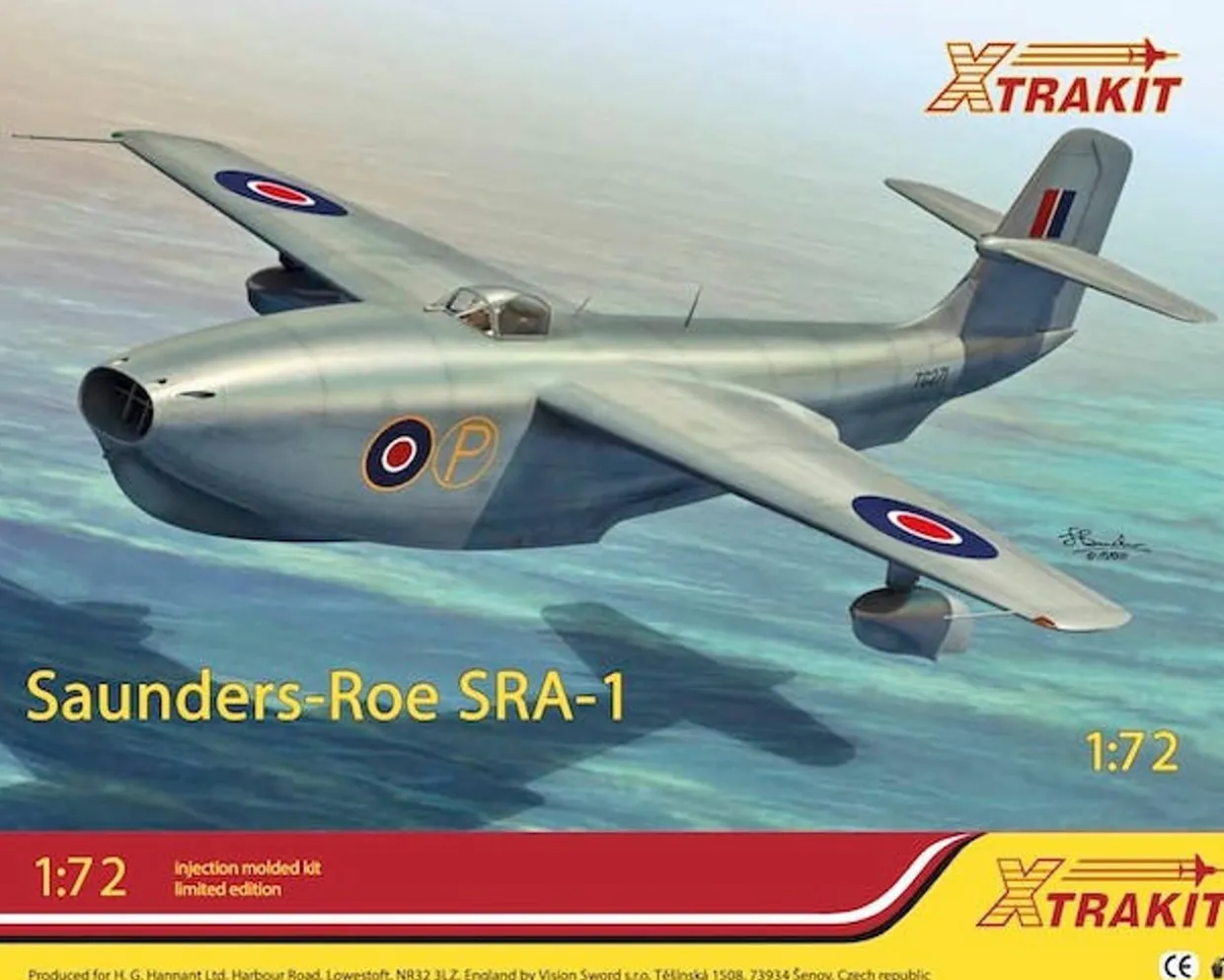 Xtrakit 1/72 Saunders-Roe SRA-1 Model Kit
