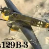 Zoukei Mura 1/32 Henschel Hs 129 B-3 with 75mm Gun Model Kit