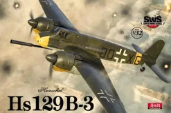 Zoukei Mura 1/32 Henschel Hs 129 B-3 with 75mm Gun Model Kit