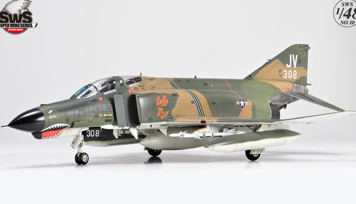 Zoukei Mura 1/48 McDonnell Douglas F-4E Early Phantom II Model Kit