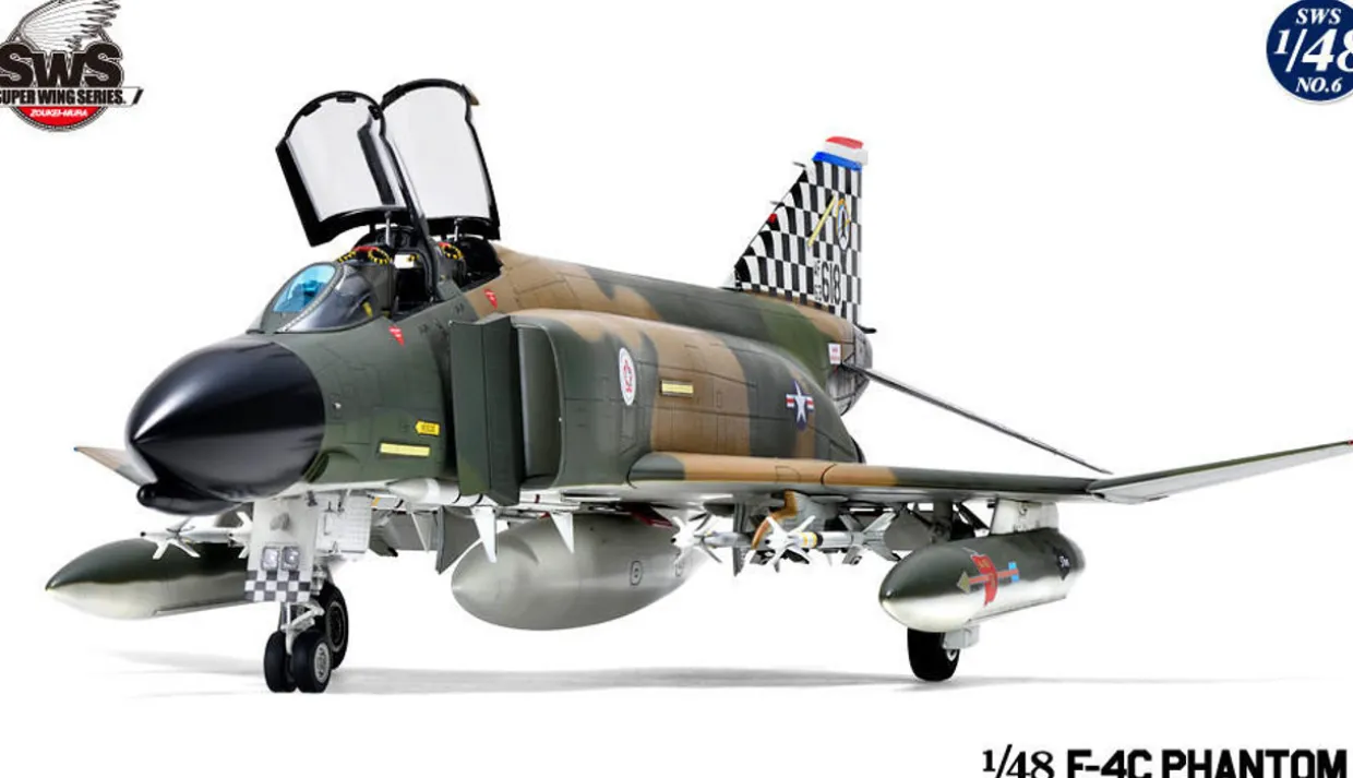 Zoukei Mura 1/48 McDonnell Douglas F-4C Phantom II Model Kit