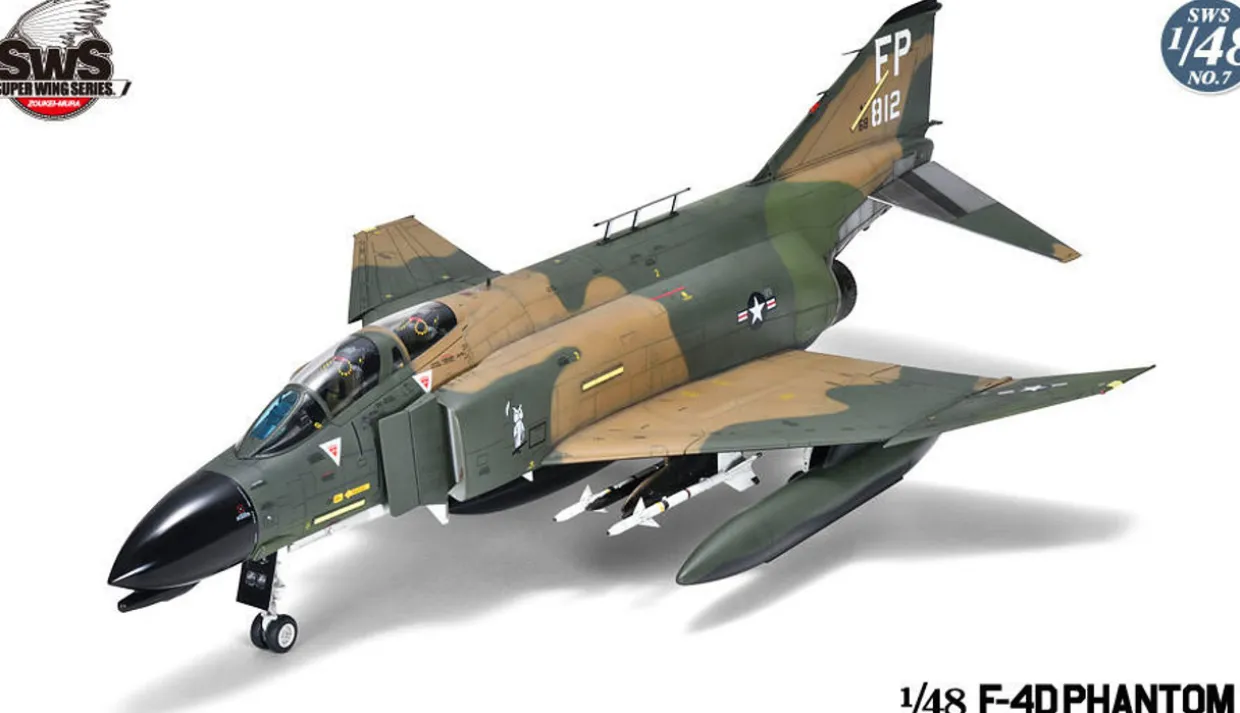 Zoukei Mura 1/48 McDonnell Douglas F-4D Phantom II Model Kit