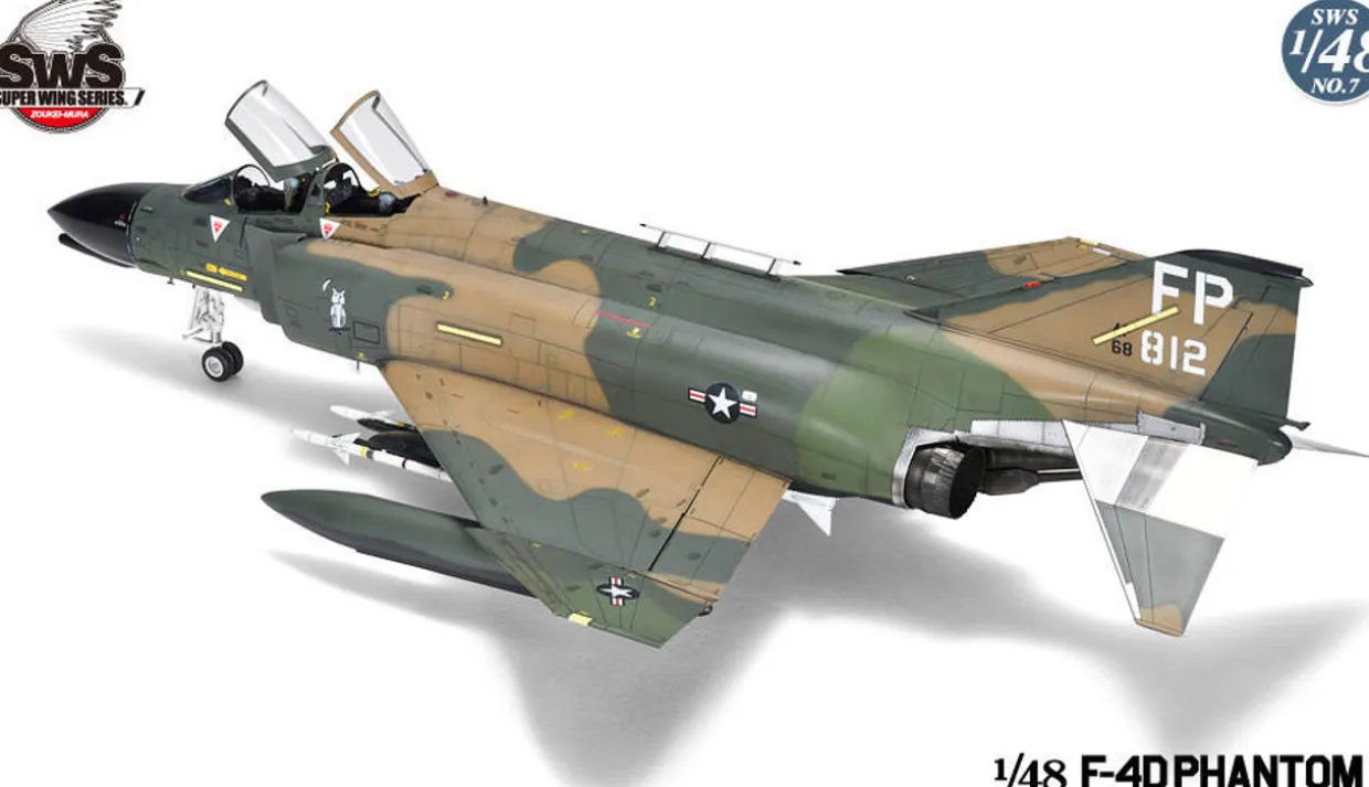 Zoukei Mura 1/48 McDonnell Douglas F-4D Phantom II Model Kit