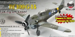 Zoukei Mura 1/32 Messerschmitt Bf 109 G-14 Model Kit