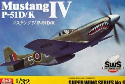 Zoukei Mura 1/32 North American P-51D/K Mustang IV RAF Model Kit