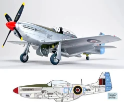Zoukei Mura 1/32 North American P-51D/K Mustang IV RAF Model Kit