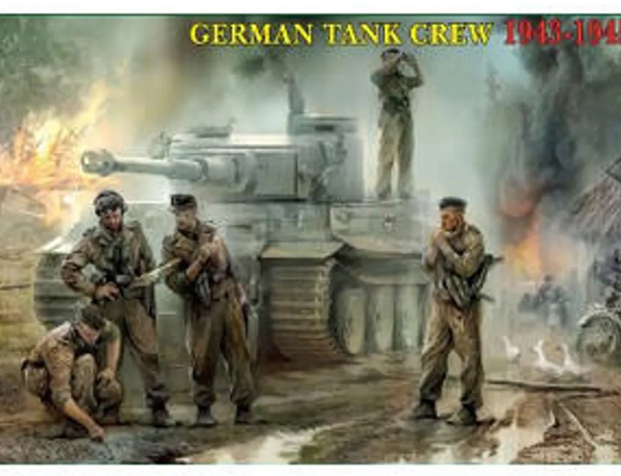 Zvezda 1/35 German Tank Crew 1943-1945