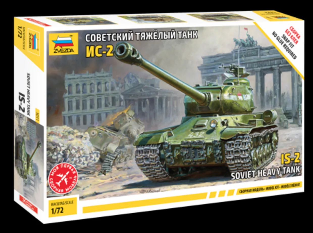 Zvezda 1/72 IS-2 Heavy Tank