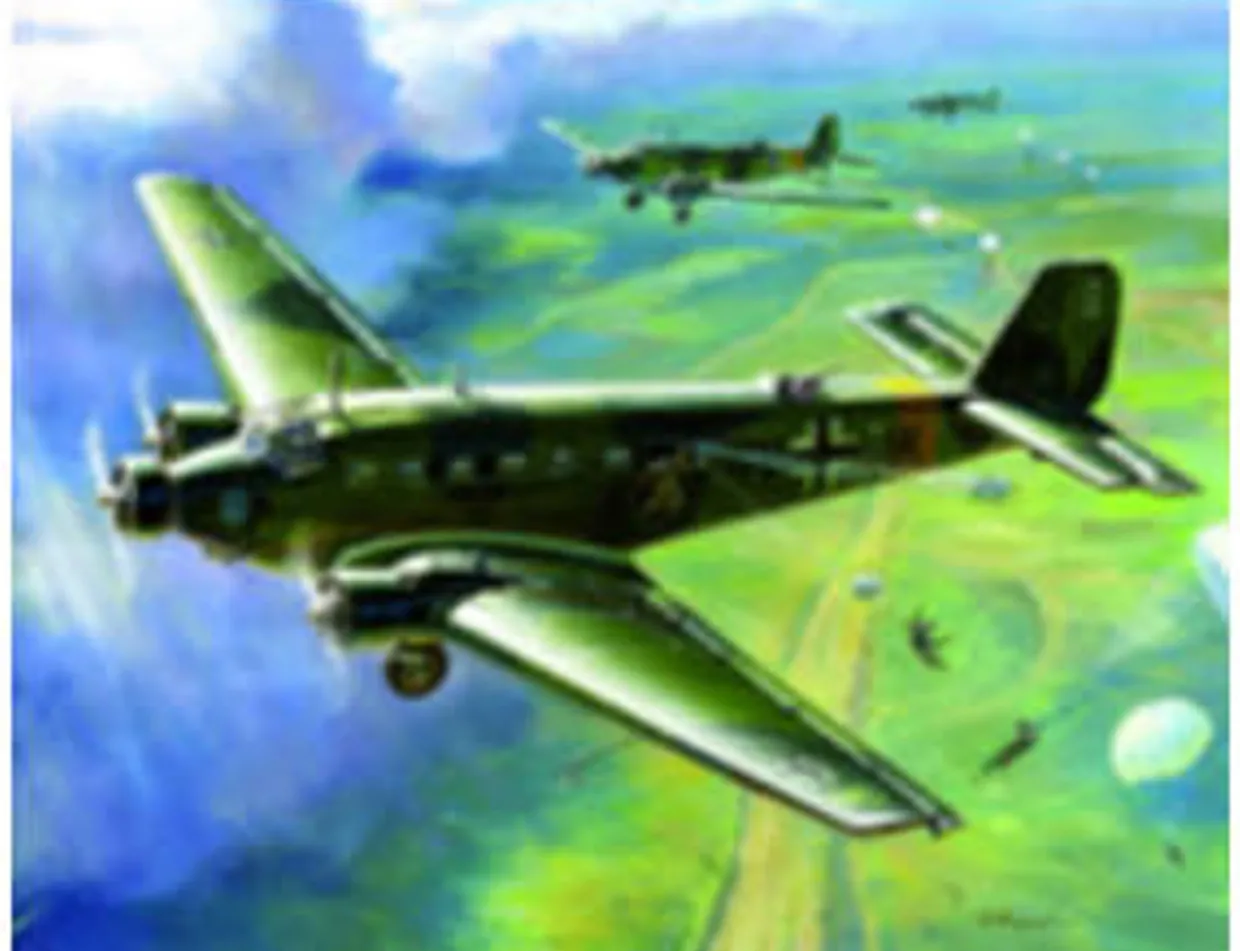 Zvezda 1/200 Junkers Ju 52