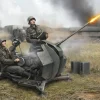 Zvezda 1/72 WWII German 2cm Flak 38 Anti-Aircraft Gun with Crew