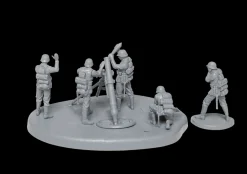 Zvezda 1/72 WWII German 120mm Mortar with Crew
