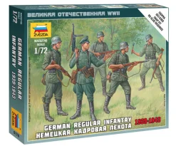 Zvezda 1/72 WWII German Regular Infantry 1939-1943