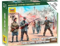 Zvezda 1/72 WWII Soviet Militia 1941